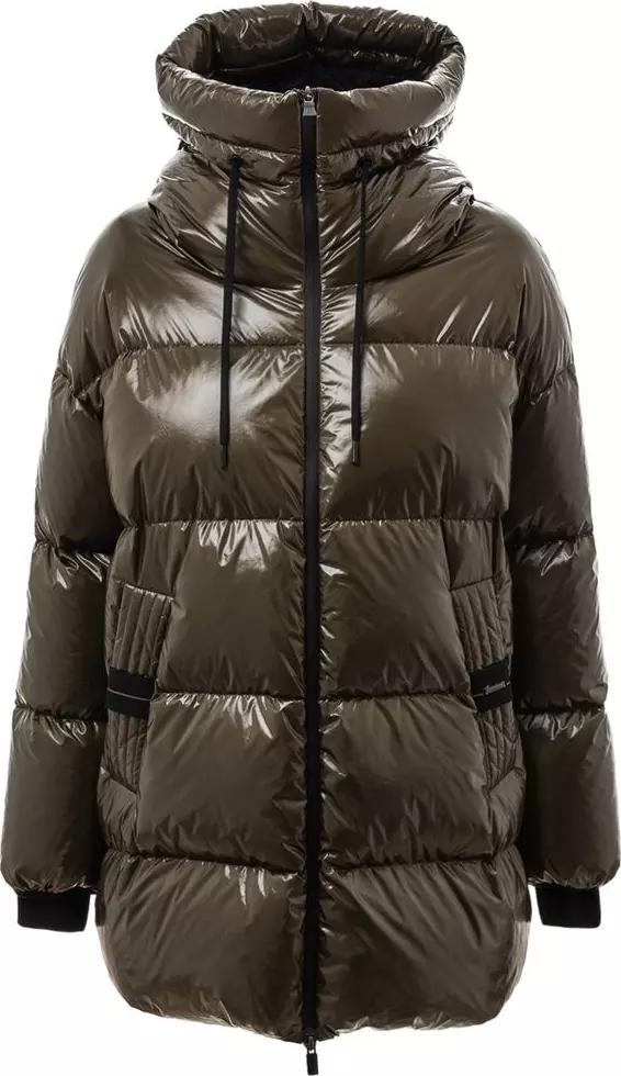 Green Polyamide Parka