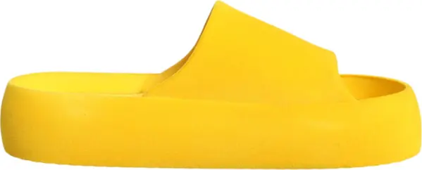 Yellow Rubber Slides Sandals Beachwear Shoes