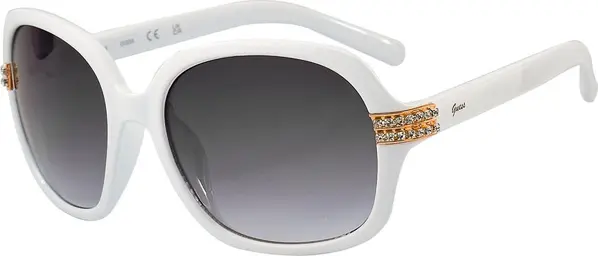 White Resin Sunglasses