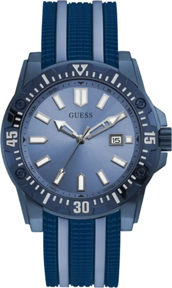 Blue Synthetic Sport Watch