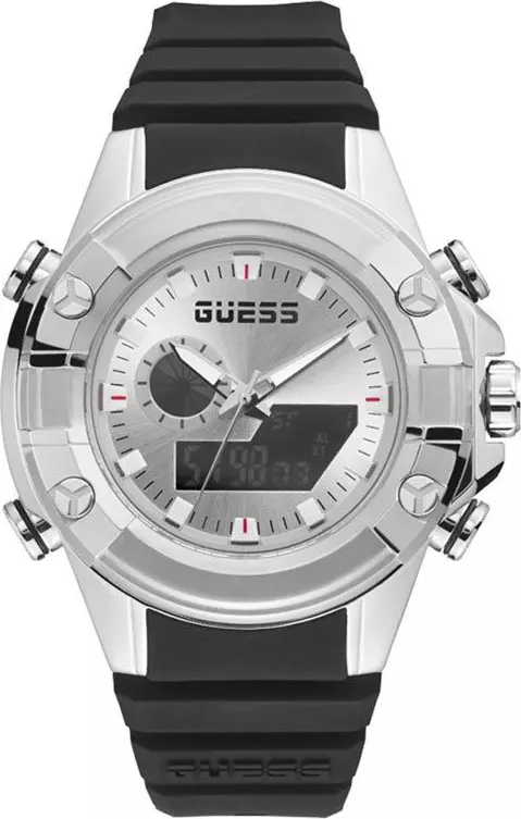 Black Synthetic Sport Watch