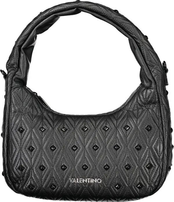 Black Polyurethane Women's Bag