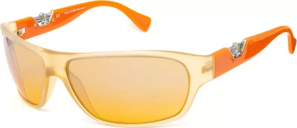 Orange Injected Sunglasses