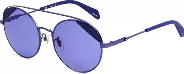 Blue Metal Sunglasses