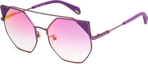 Purple Metal Sunglasses