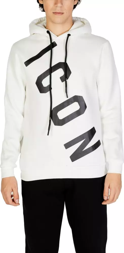 White Cotton Hoodie