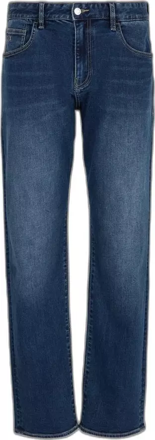 Blue Cotton Skinny Jeans