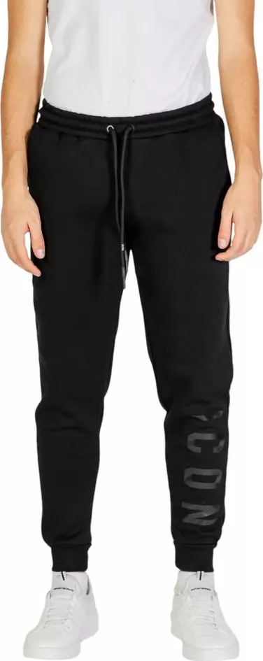 Black Cotton Joggers (Workout Pants)