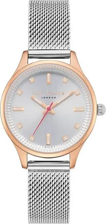 Silver Stainless Steel Dress Watch