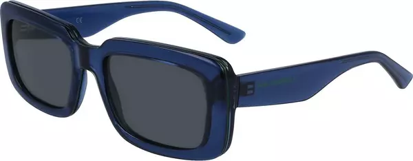 Blue Injected Sunglasses