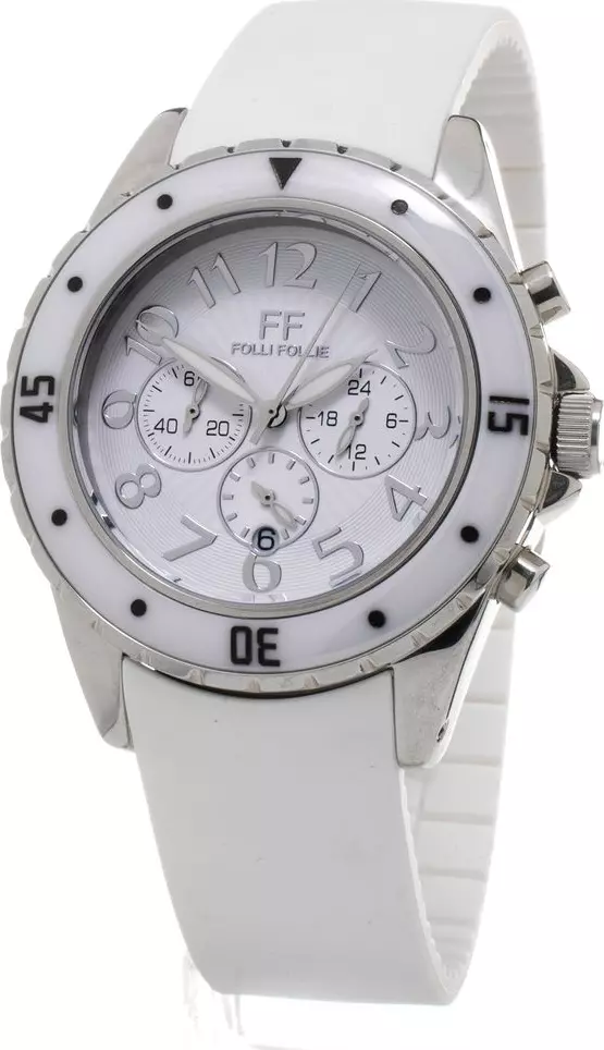 White Synthetic Sport Watch