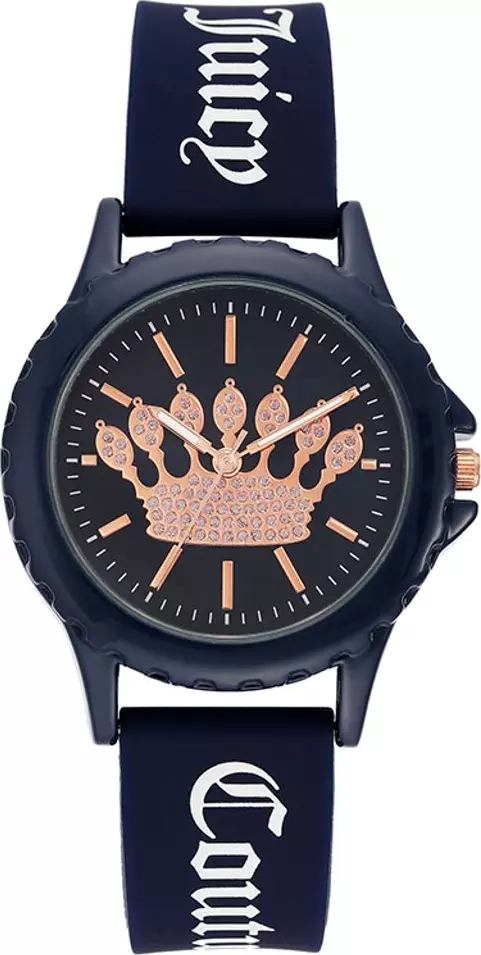 Blue Synthetic Dress Watch