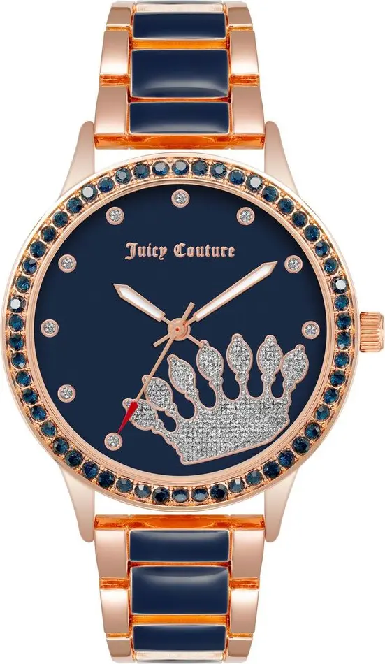 Multicolor Metal Dress Watch