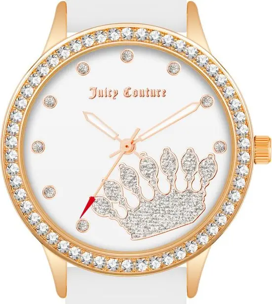 White Synthetic Dress Watch