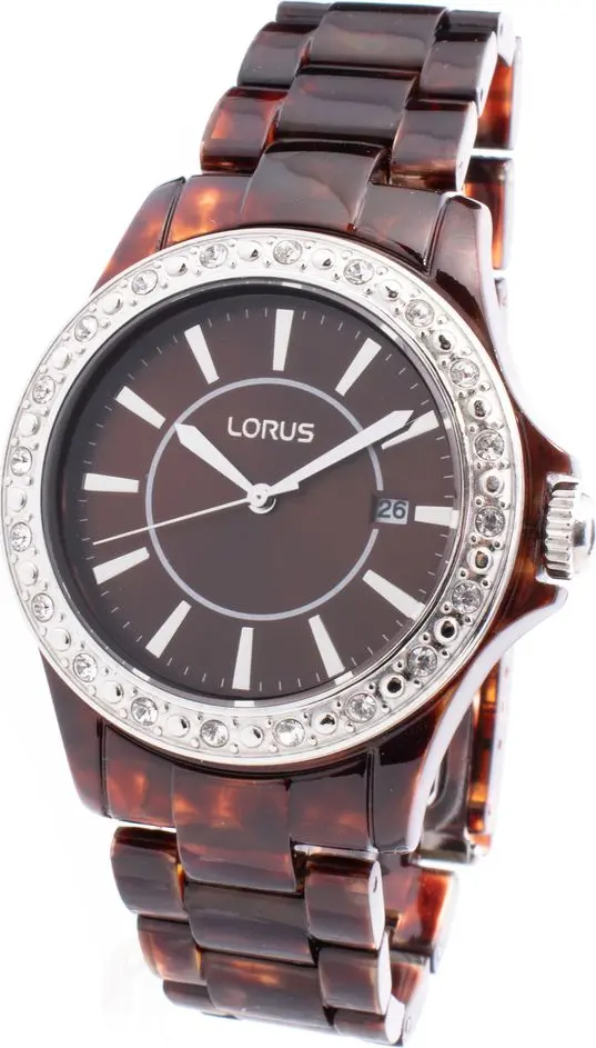 Brown Polyethylene Dress Watch