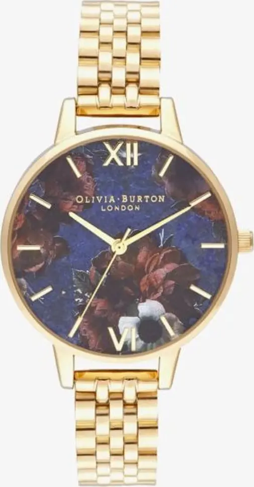 Gold Stainless Steel Dress Watch