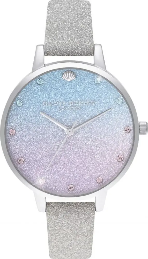 Gray Artificial Leather Dress Watch