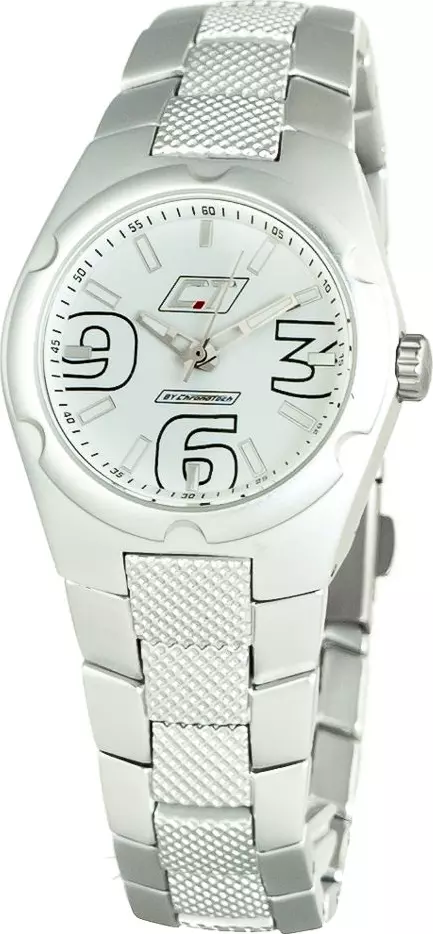Silver Stainless Steel Dress Watch