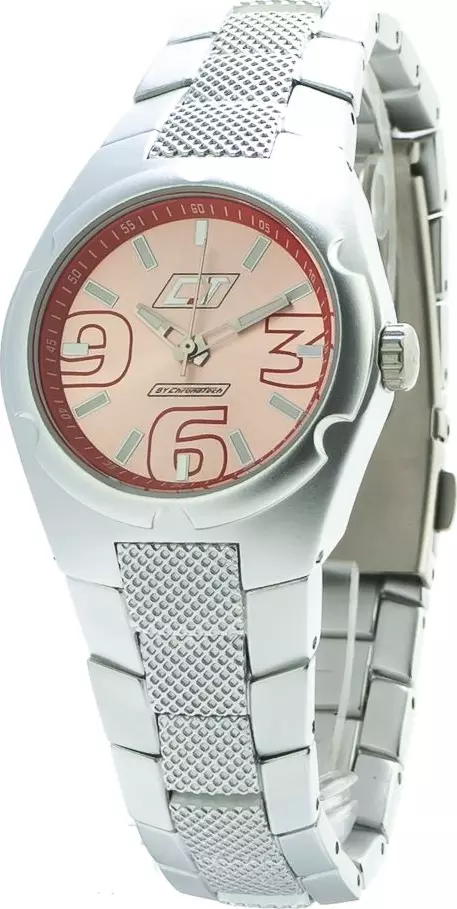 Silver Polycarbonate Bracelet Watch