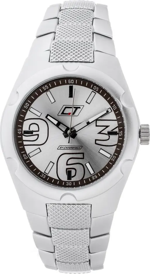 Silver Stainless Steel Dress Watch