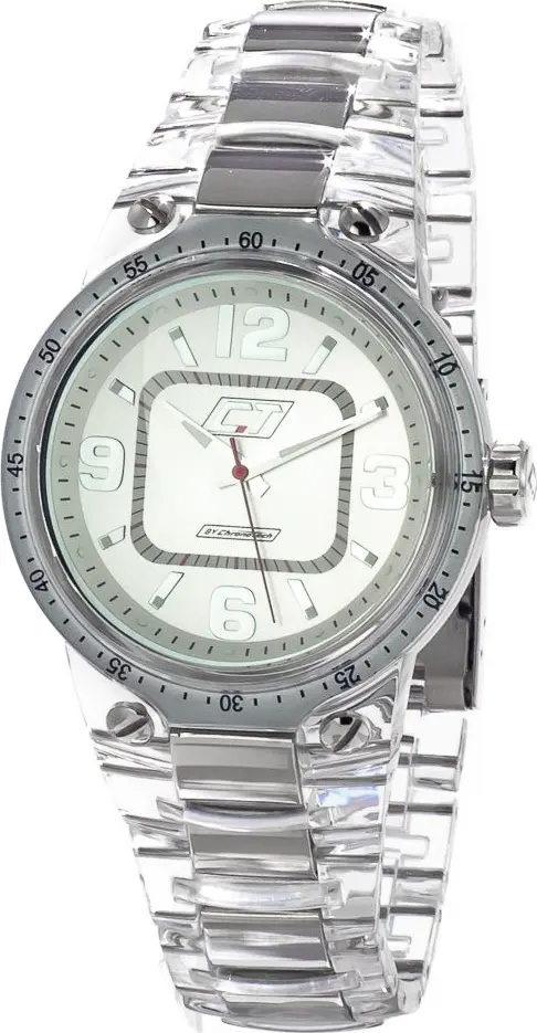 Transparent Polycarbonate Dress Watch