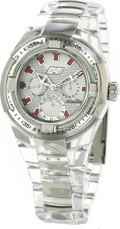 Transparent Polycarbonate Dress Watch