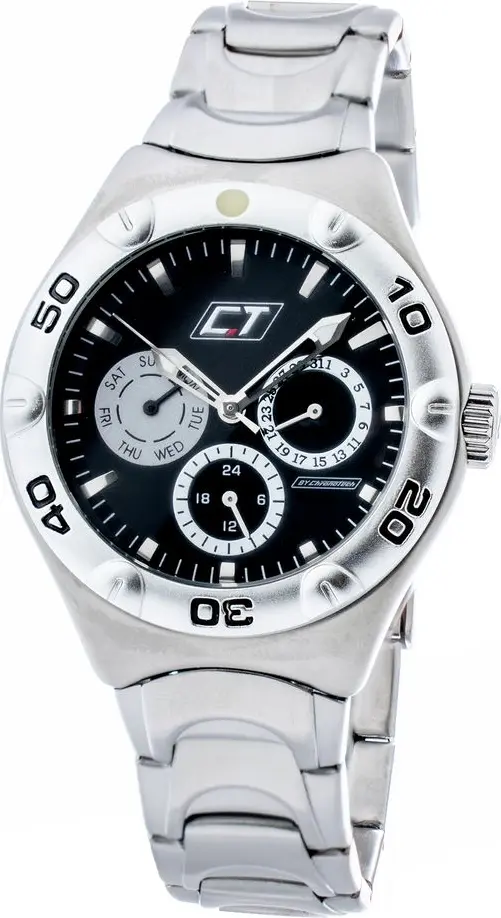 Gray Stainless Steel Bracelet Watch