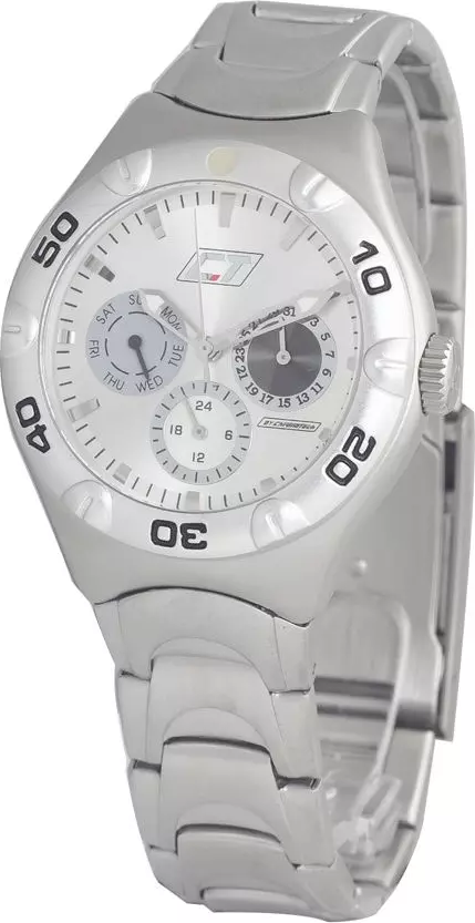 Silver Stainless Steel Dress Watch