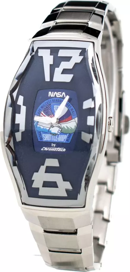 Silver Stainless Steel Dress Watch