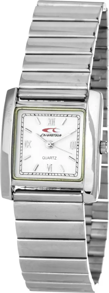 Silver Stainless Steel Dress Watch
