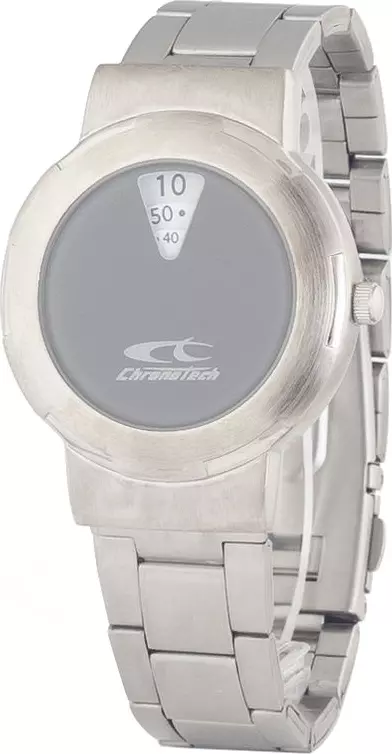 Silver Stainless Steel Dress Watch