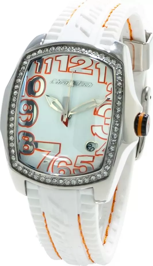 White Rubber Sport Watch