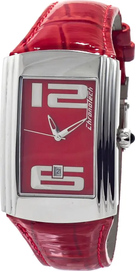 Multicolor Leather Dress Watch