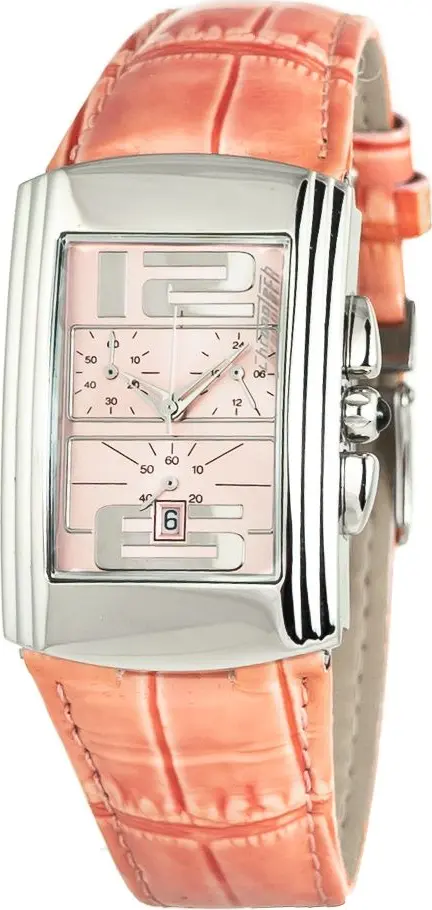 Multicolor Leather Dress Watch