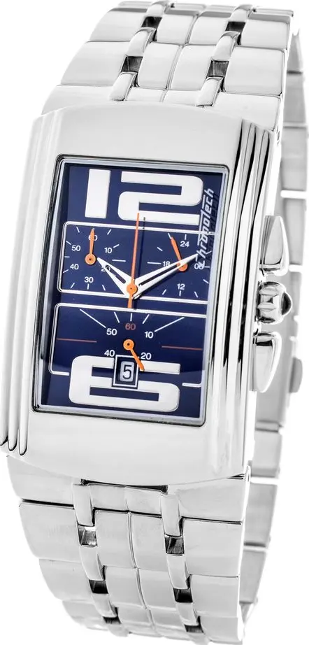 Silver Stainless Steel Dress Watch