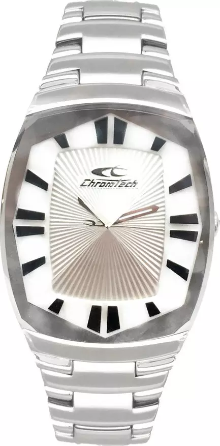 Silver Stainless Steel Dress Watch