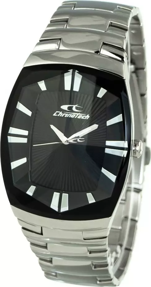 Silver Stainless Steel Dress Watch