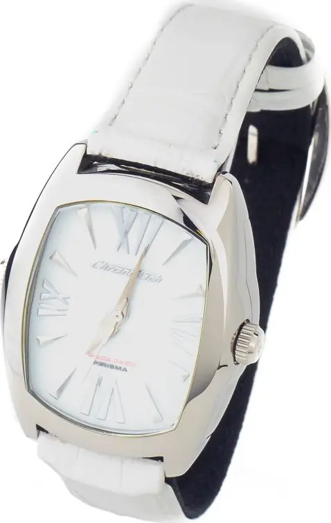 Black Leather Dress Watch