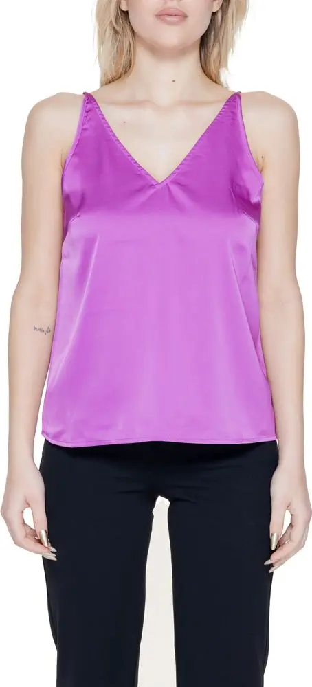 Pink Polyester Top