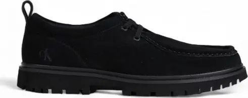 Black Suede Leather Oxfords And Derbies