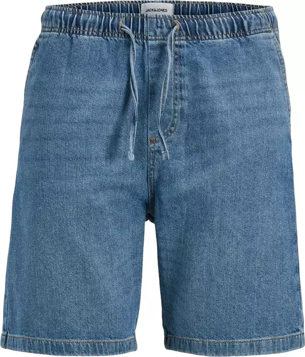 Light Blue Cotton Bermuda Shorts