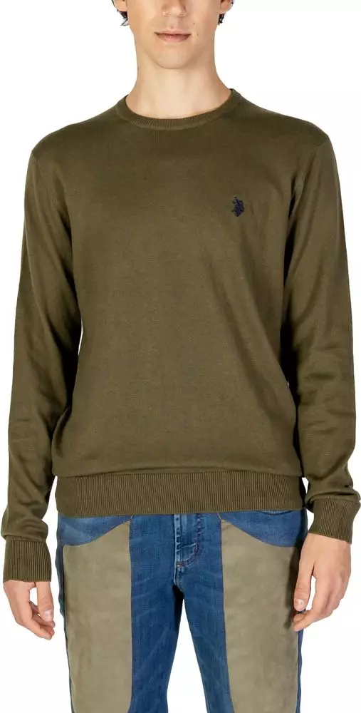 Green Cotton Sweatshirt