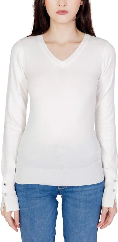 White Cotton Sweatshirt