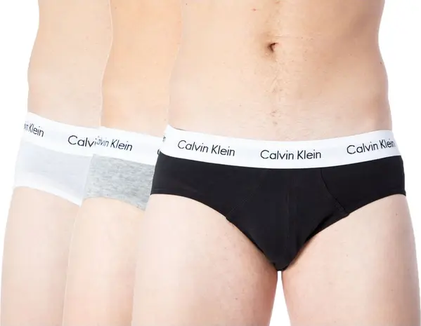 Gray Cotton Briefs