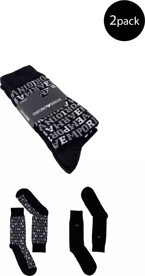 Black Cotton Socks