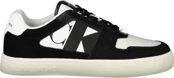 White Polyester Men's Sneaker