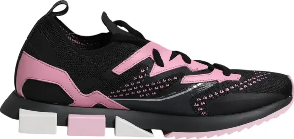 Black Pink SORRENTO Sport Stretch Sneakers Shoes