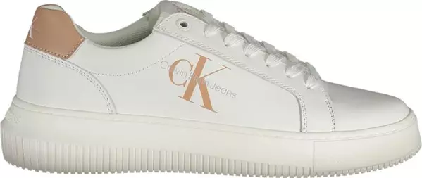 White Leather Women Sneaker