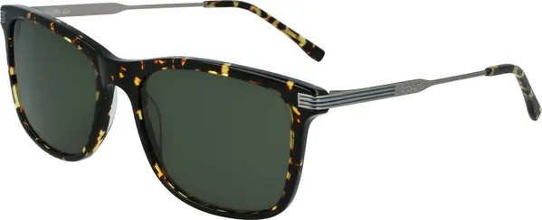 Brown Metal Sunglasses
