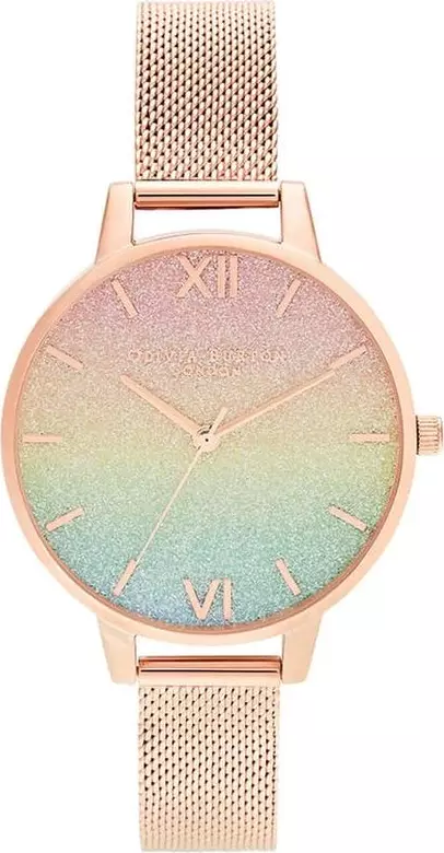 Multicolor Stainless Steel Dress Watch